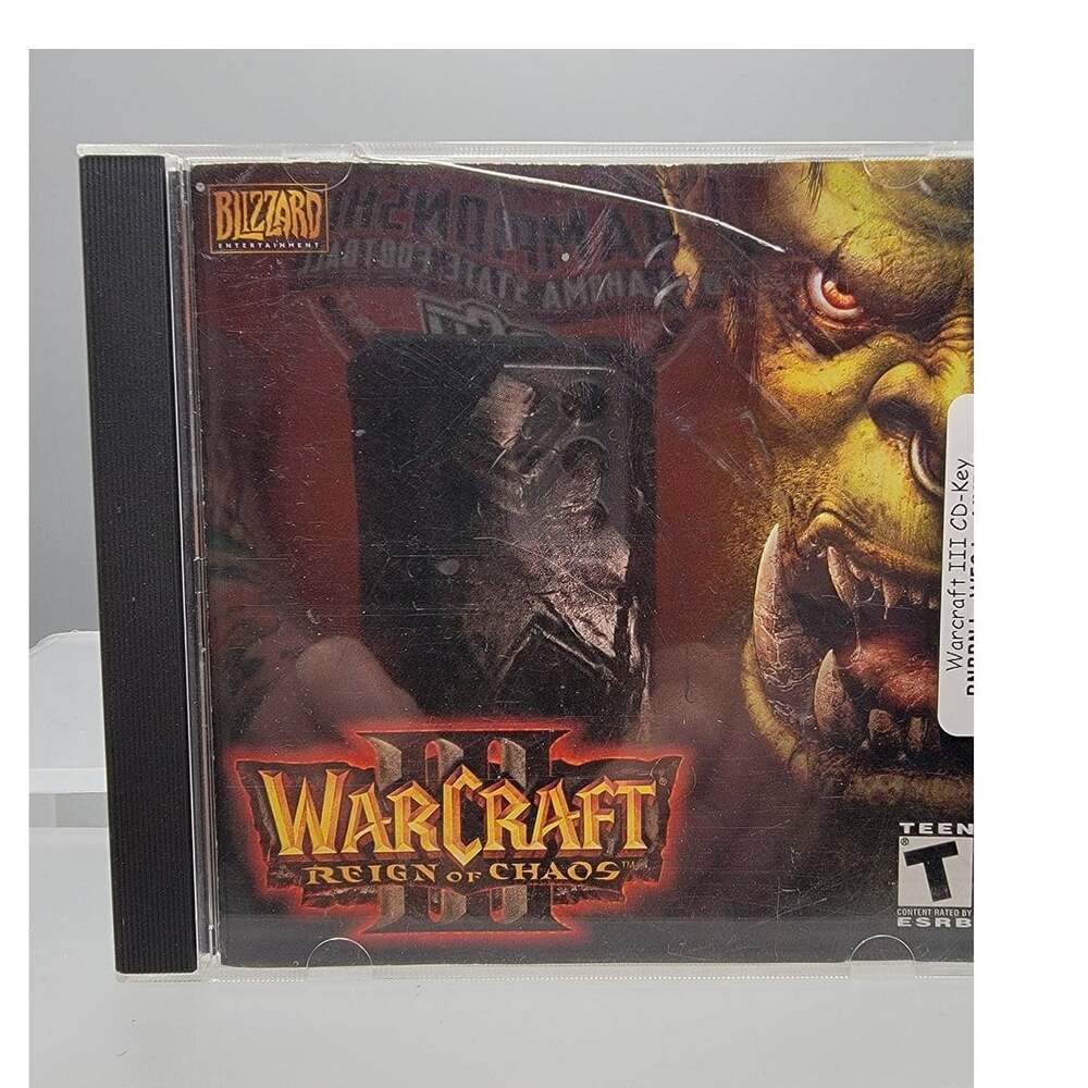 Warcraft III Reign of Chaos PC CD-ROM Game 2002